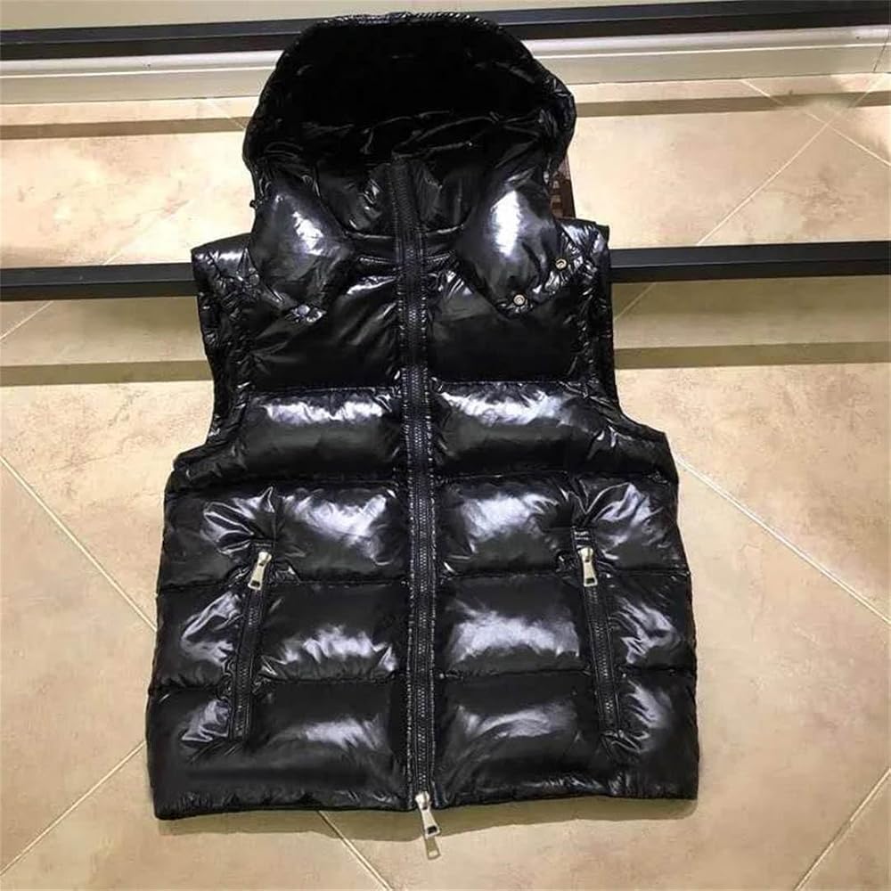 Womens Puffer Vest Waterproof Vest Woman Jacket Autumn